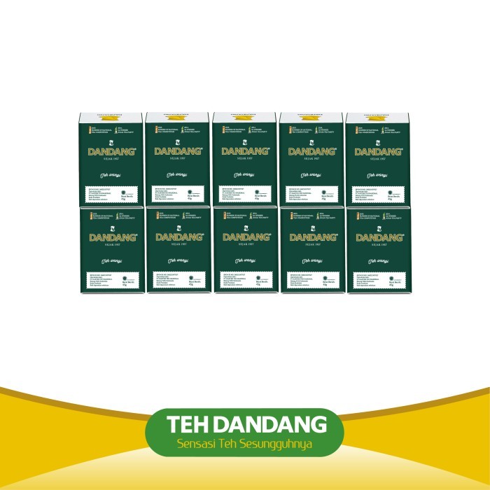 

Teh Dandang Selection 45gr - Teh Tubruk - 1 Slop isi 10 Pcs 45gr - Teh Serbuk