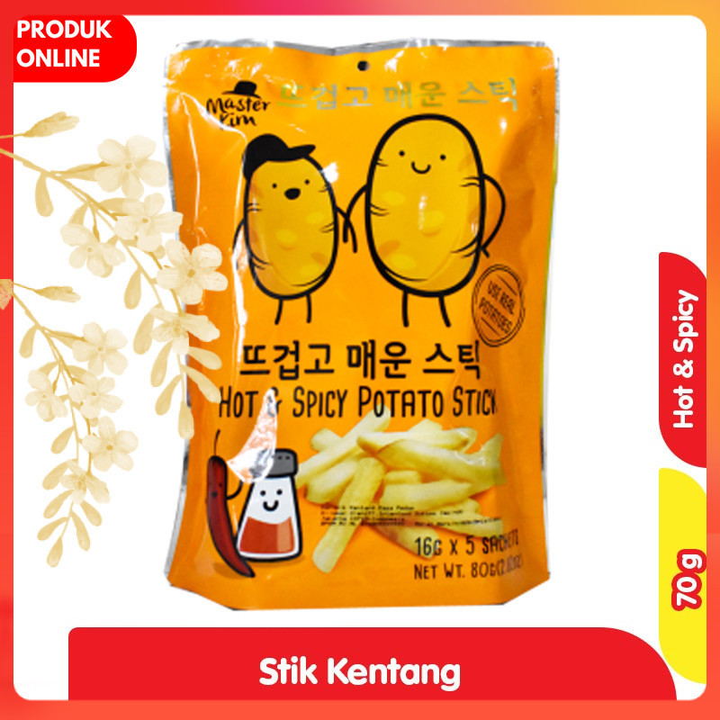 

Master Kim Stik Kentang Hot Spicy 70 g