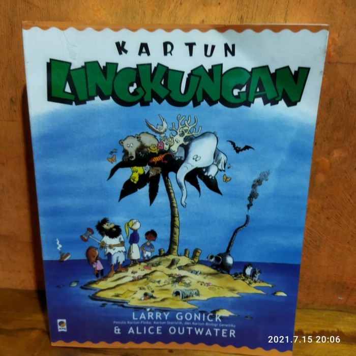 buku kartun lingkungan Larry gonick dan alice outwater