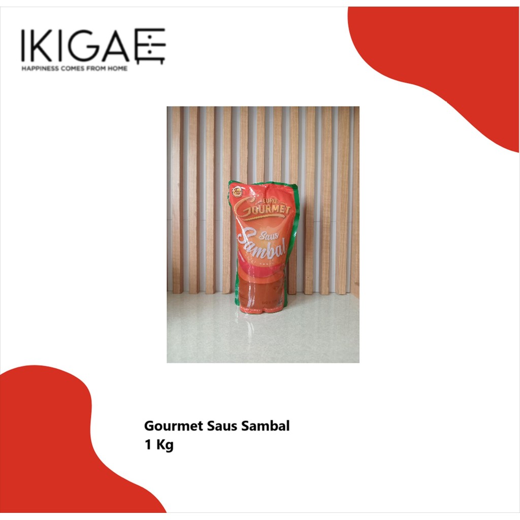 

SAUS SAMBAL EURO GOURMET / SAUS SAMBAL 1 KG