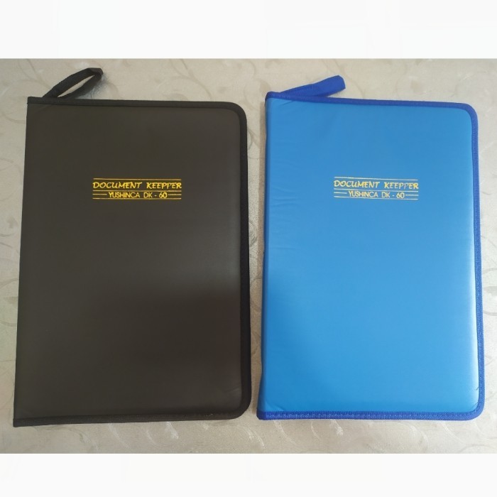 

[BUY NOW] Document Keeper Yushinca DK-60 (60 Pocket) - Map Dokumen - Biru, FOLIO