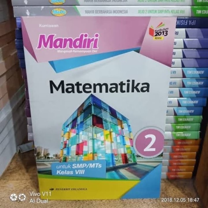 

Mandiri Matematika kelas 8 revisi SMP K13N