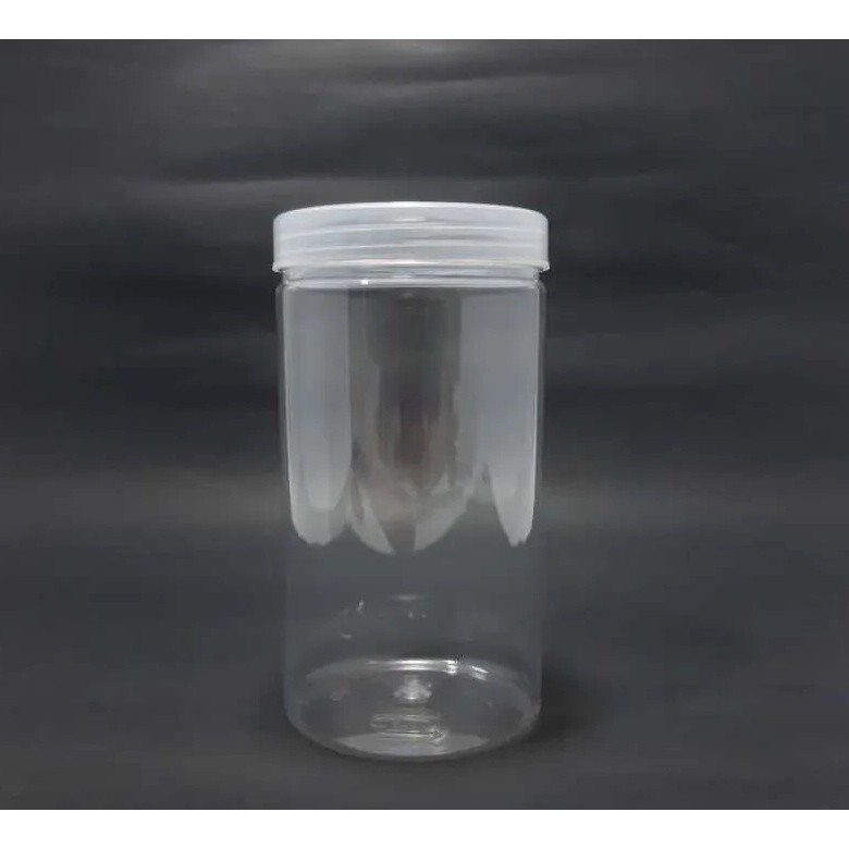 TOPLES TABUNG CYLINDER 1400 ML - TOPLES JAR PLASTIK 1400 ML - TOPLES KUE - TOPLES NASTAR