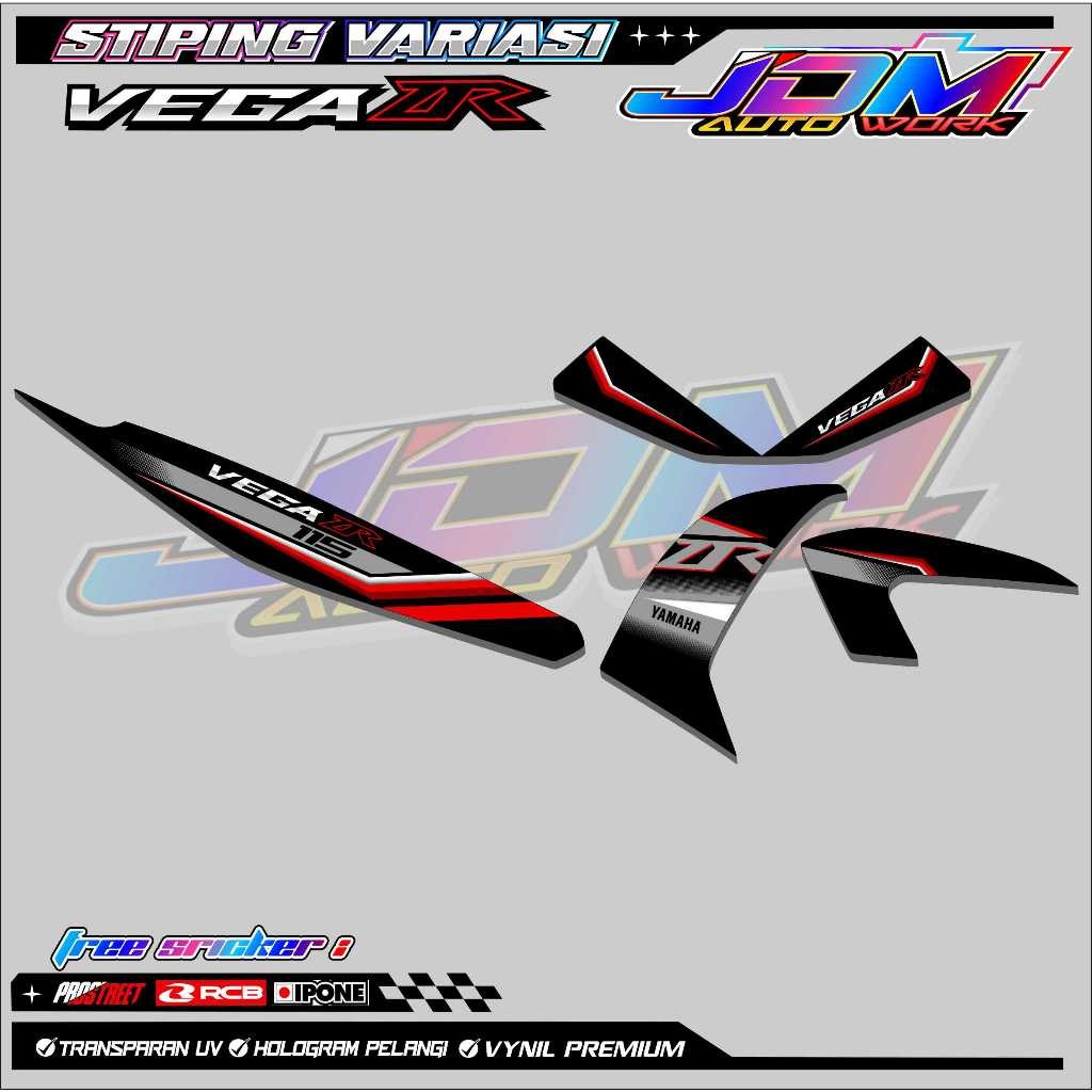 STRIPING VARIASI YAMAHA VEGA ZR / STICKER LIST VARIASI MOTOR YAMAHA VEGA ZR