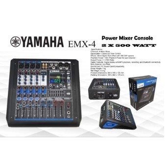 GROSIR POWER MIXER YAMAHA 4 CHANNEL EMX4 BLUETOOTH USB MP3 EMX 4