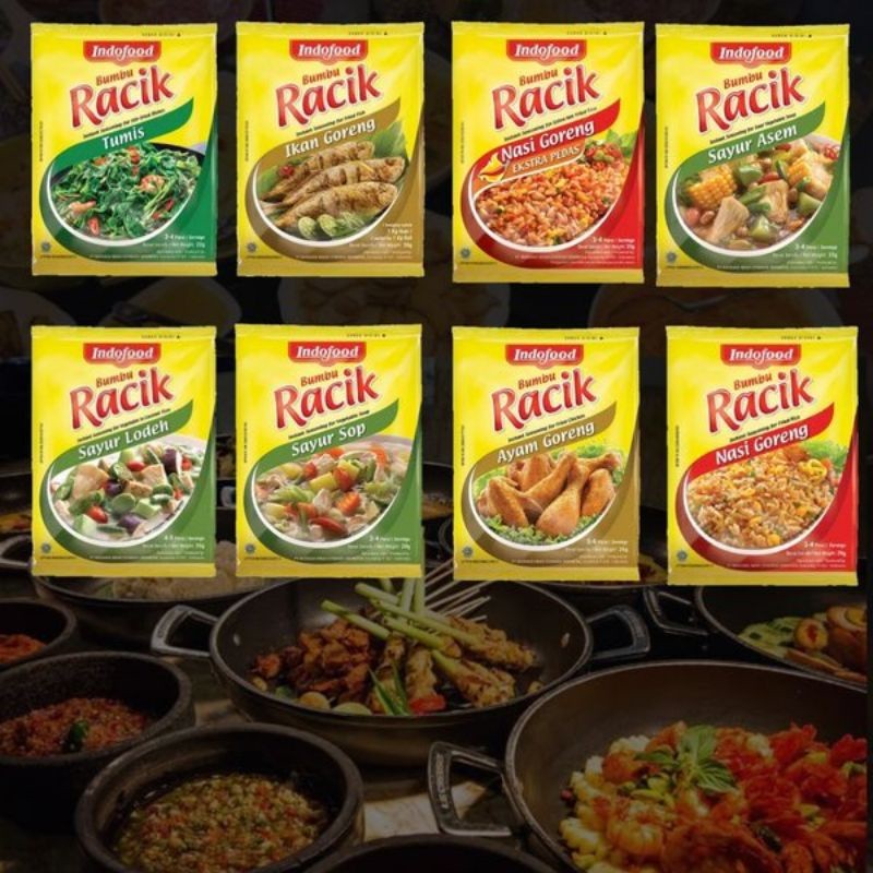 

Indofood Bumbu RACIK aneka rasa 20 gr - ABH