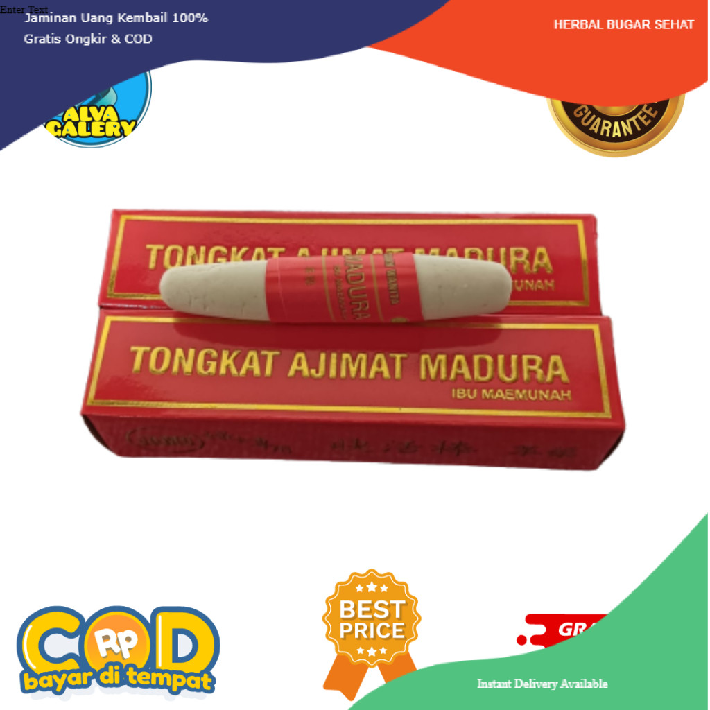 herbal bugar sehat Tongkat madura maemunah Asli 100% merapatkan kewanitaan jamu keputihan