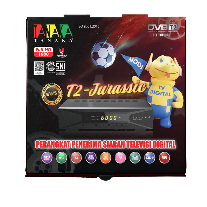 STB DIGITAL DVB T2 TANAKA JURASSIC