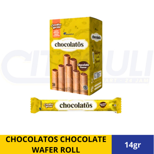 

CHOCOLATOS CHOCOLATE WAFER ROLL 14gr