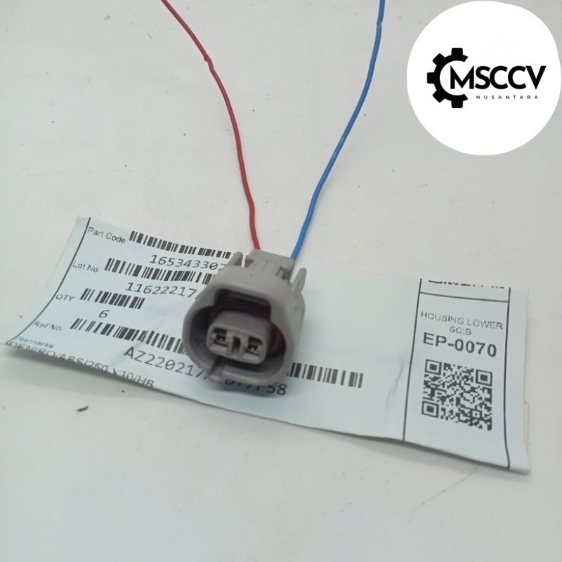 Soket lampu senja mobil Toyota Ayla Agya original