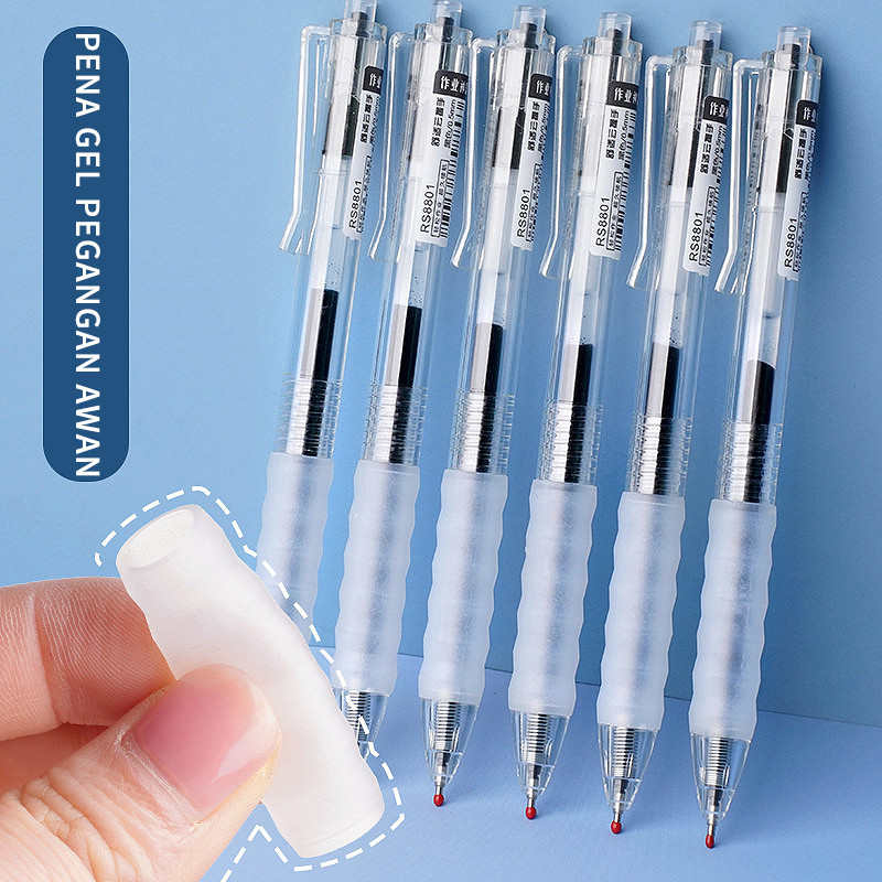 

Gel Pen / Pulpen Gel 0.35 mm Penulisan Halus Nyaman Digenggam