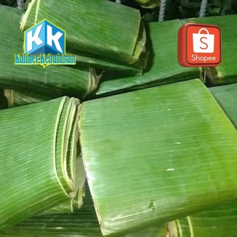 

daun pisang segar 1kg media bungkus makanan