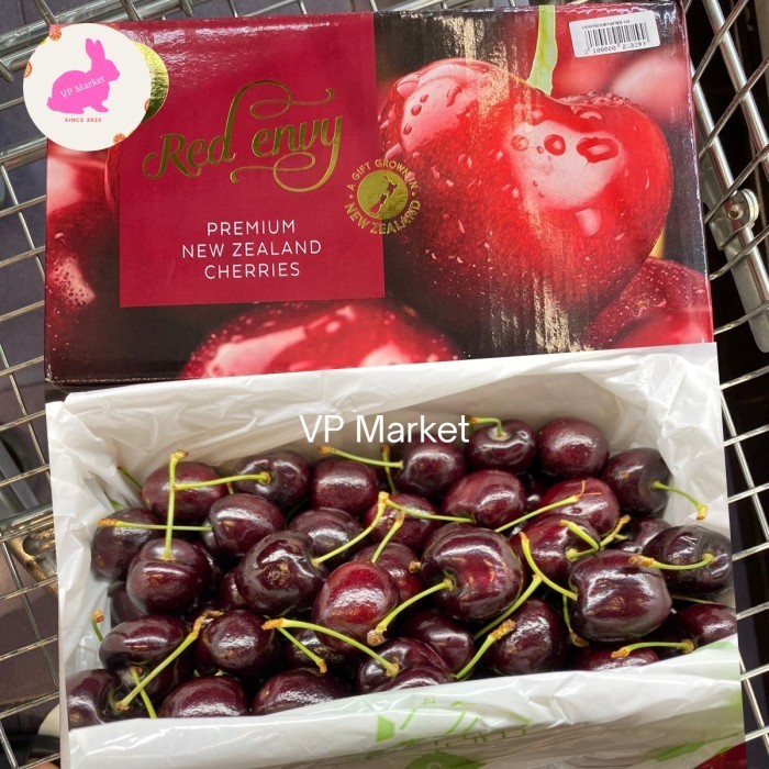 

Cherry Merah Red Envy New Zealand Premium Size 30-32 | 2kg | Box