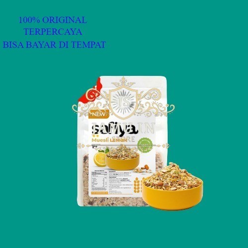 

Muesli Lemon Safiya 1 Kg Sereal Makanan Ringan dan Sarapan Sehat Premium