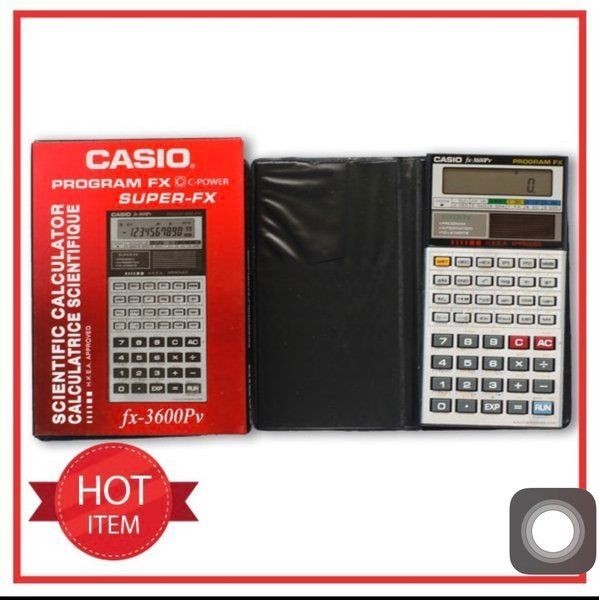 

Kalkulator Casio Scientific Program FX 3600 Pv