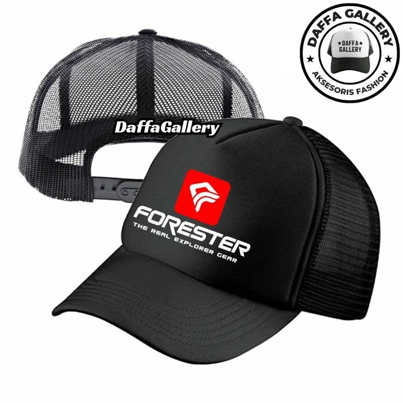 Daffaa Gallery Topi Trucker FORESTER - Topi Distro FORESTER Logo - Topi FORESTER Premium - Topi Pria