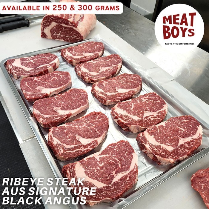 

RIBEYE STEAK MB3-5 AUS SIGNATURE BLACK ANGUS - 250 Gram