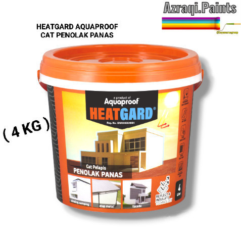 HEATGARD AQUAPROOF ( 4 KG ) CAT PELAPIS PENOLAK PANAS & ANTI BOCOR
