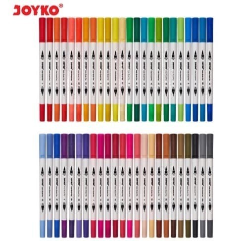 

PROMO!! -Dual Brush Pen Joyko 48 warna CLP-40