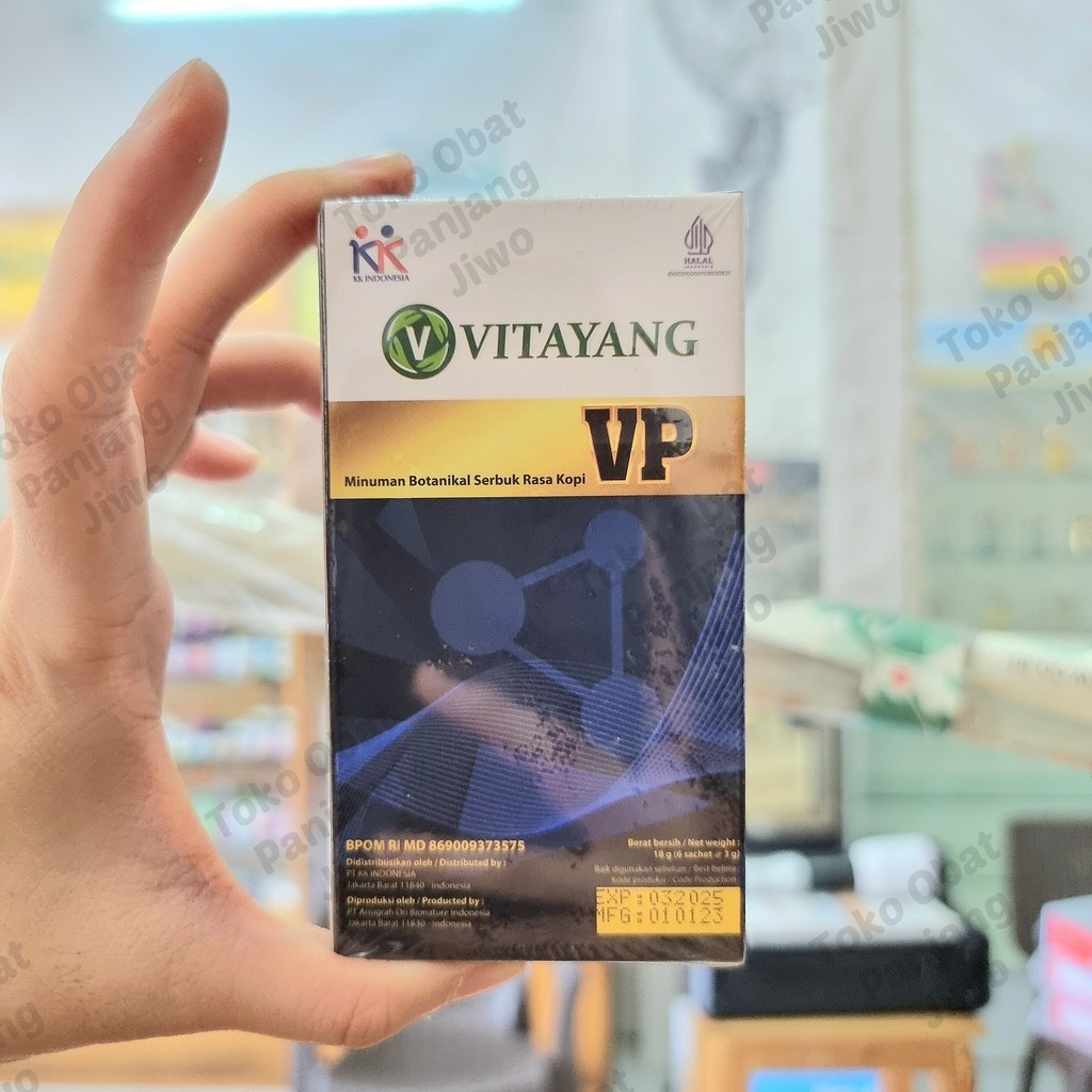 Vitayang VP - Kopi Stamina Pria - Vitalitas Pria Tahan Lama - Suplemen Serbuk K9p8 Stamina Pria Rasa
