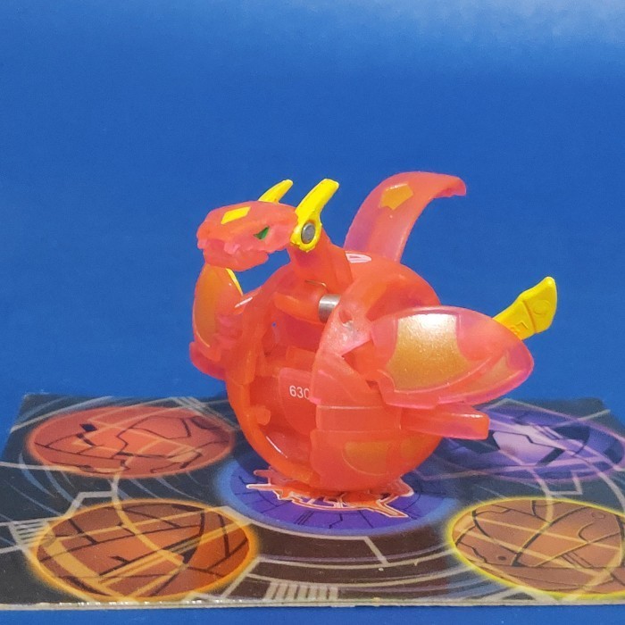 Bakugan Translucent Pyro Dragonoid 2nd SegaToys