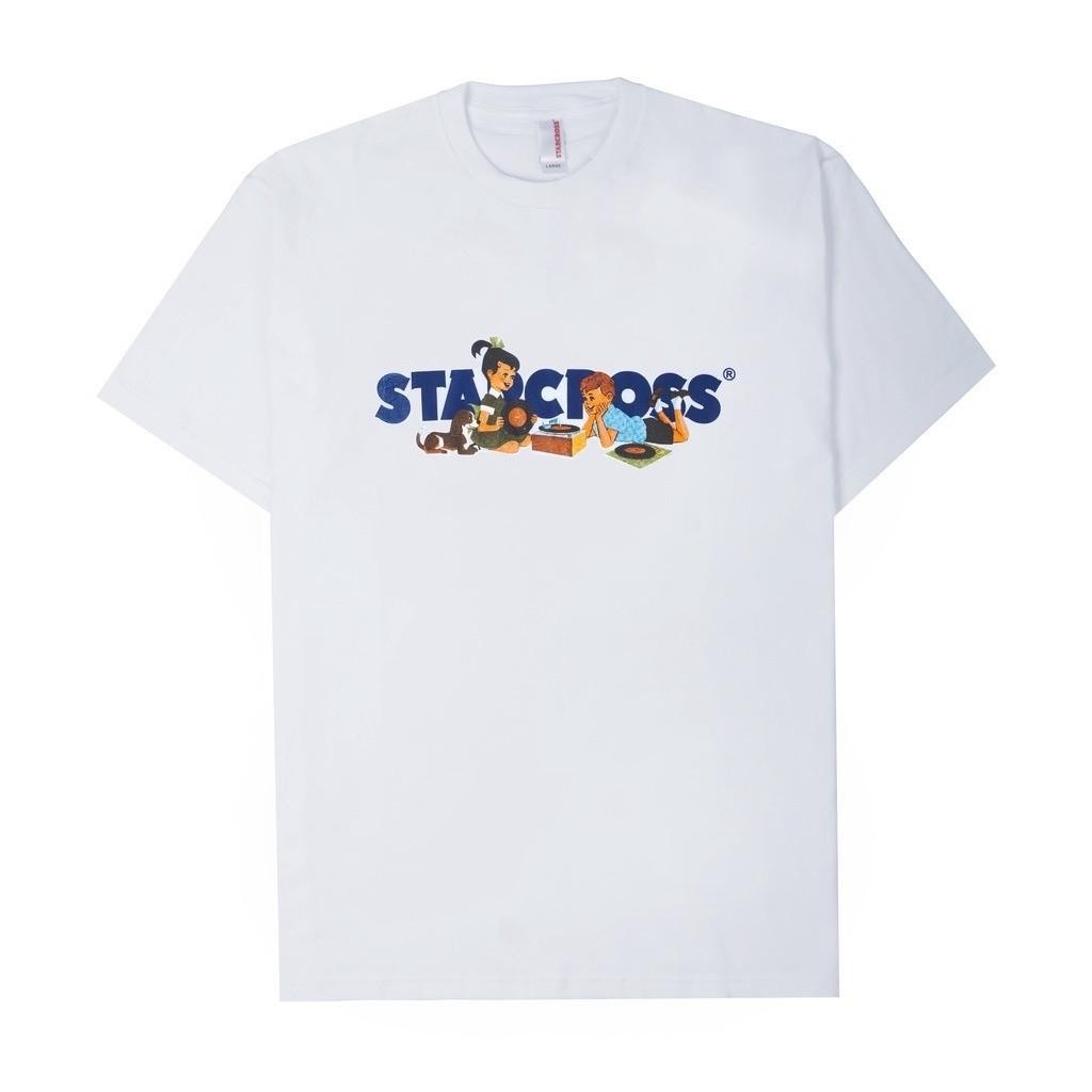 ￼STARCROSS Kaos Pria - SDM OG 2 - putih - cotton