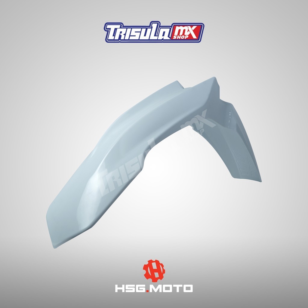 SPAKBOR DEPAN CRF250 SRX - PUTIH