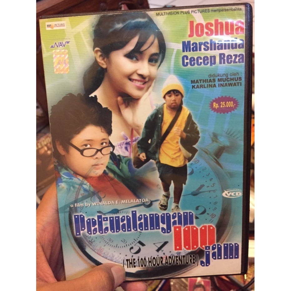 VCD ORIGINL PETUALANGAN 100 JAM - JOSHUA MARSHANDA