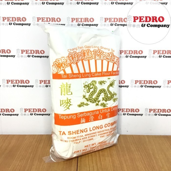 

Tai sheng long Wheat starch tang mien 600 gram tepung cake flour