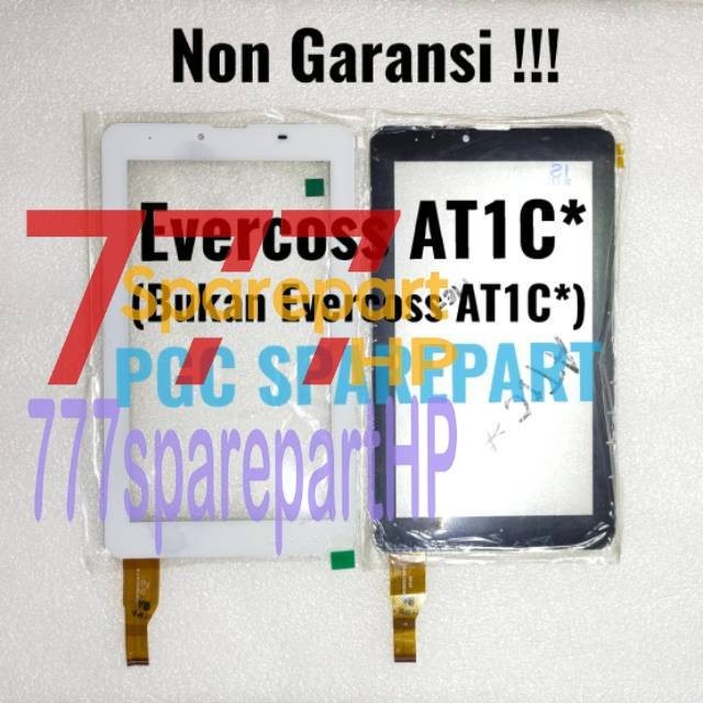 Original OEM Touchscreen Tab Evercoss AT1C* / AT1C Kutip Bintang- Tablet Cross Evercross - 777sparep