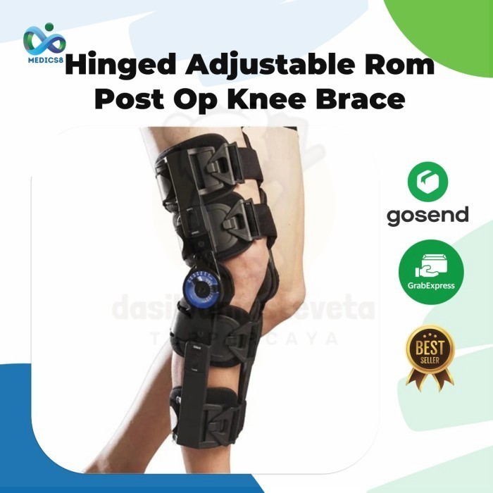 Economic Hinged Adjustable Rom Post Op Knee Brace