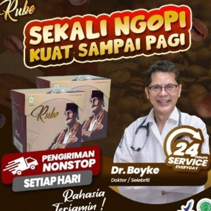 

terlaris Kopi Rube Kopi Multivitamin Original BPOM Isi 5 Sachet