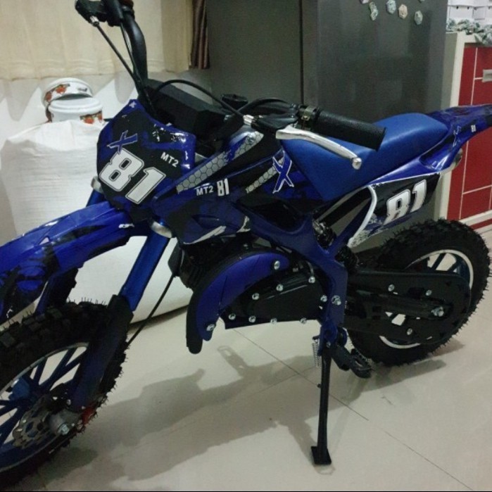 motor trail anak // motor trail mini 50cc mesin 2 tax // motor cross