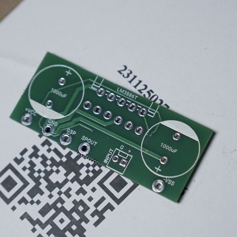 PCB LM3886 Ganclone (SMD Sudah tersolder)