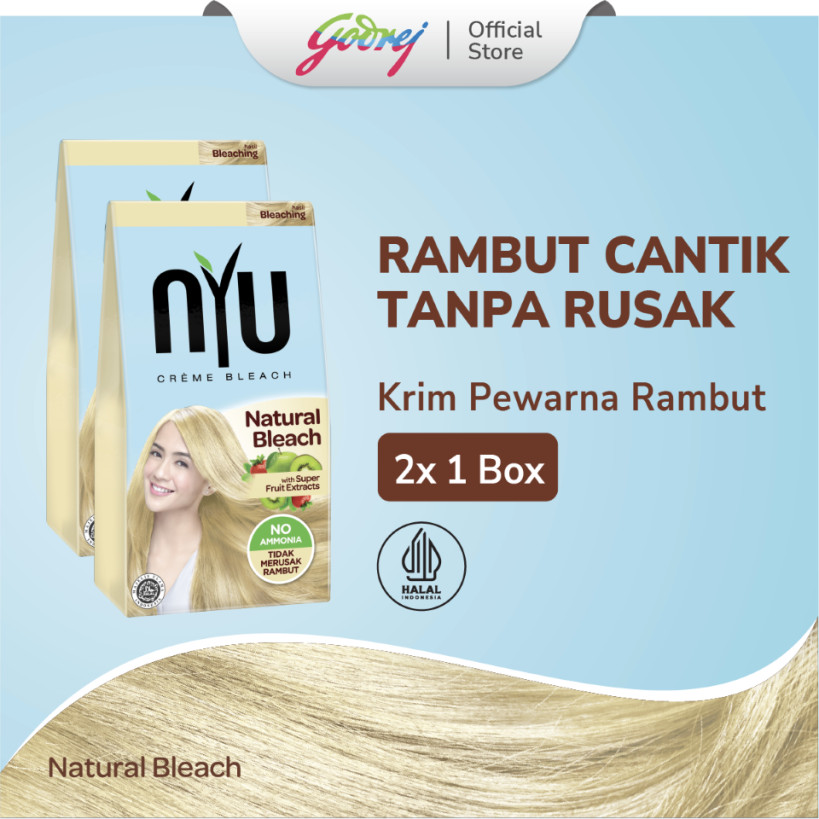 NYU Creme Hair Natural Bleach x2 - Bleaching Rambut