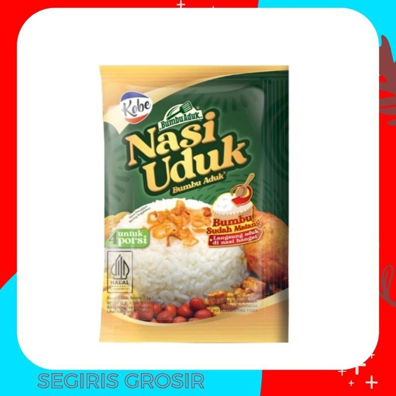 

Kobe Bumbu Aduk Nasi Uduk 15gr Instan