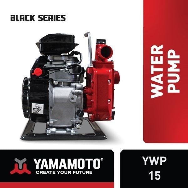 HOT PROMO Pompa Air Bensin YAMAMOTO Seri Hitam YWP-15 Pompa Alkon pemadam