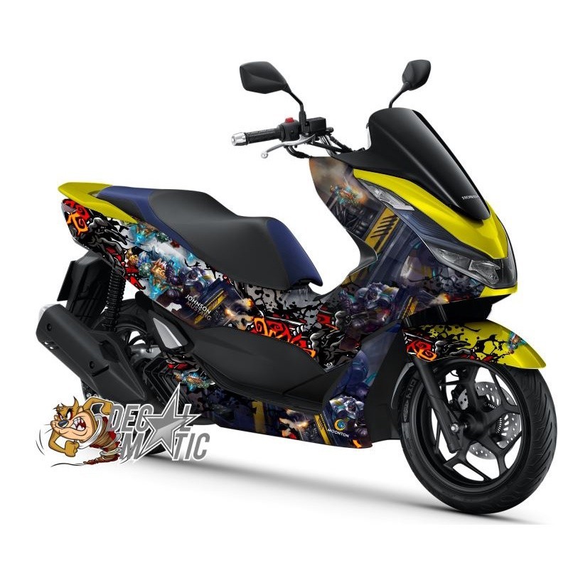 Decal PCX Full Body Stiker Full Body Motor Honda PCX 150 PCX 160 PCX 2025- ML Bang bang