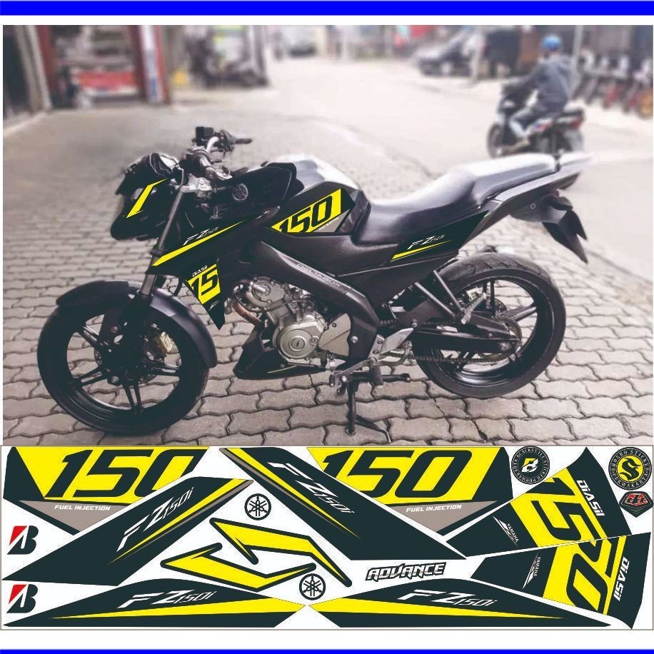 VARIASI/ STRIPING VARIASI VIXION NEW FZ 150I / STRIPING LIST YAMAHA VIXION NEW NVA POLET 150 MOTIF V