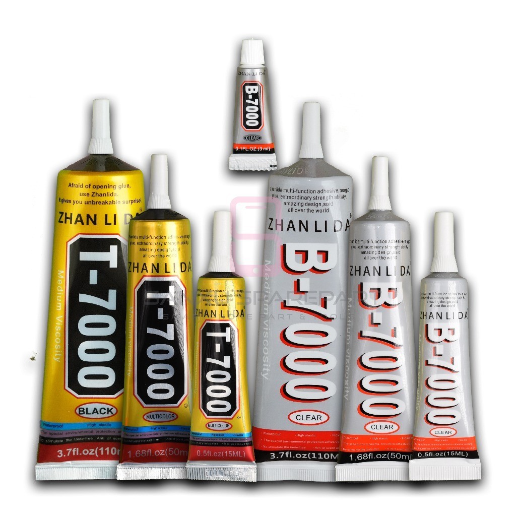 

LEM LCD TOUCHSCREEN HITAM & BENING T-7000 B-7000 LEM SERBAGUNA Termurah