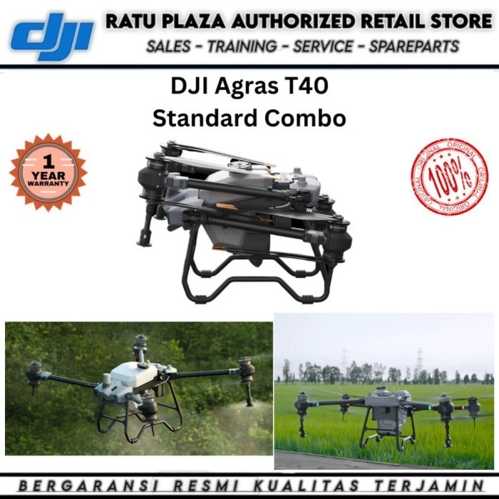 BIG PROMO DJI Agras T40 Standard Combo Drone Spraying Pertanian Pupuk Pestisida