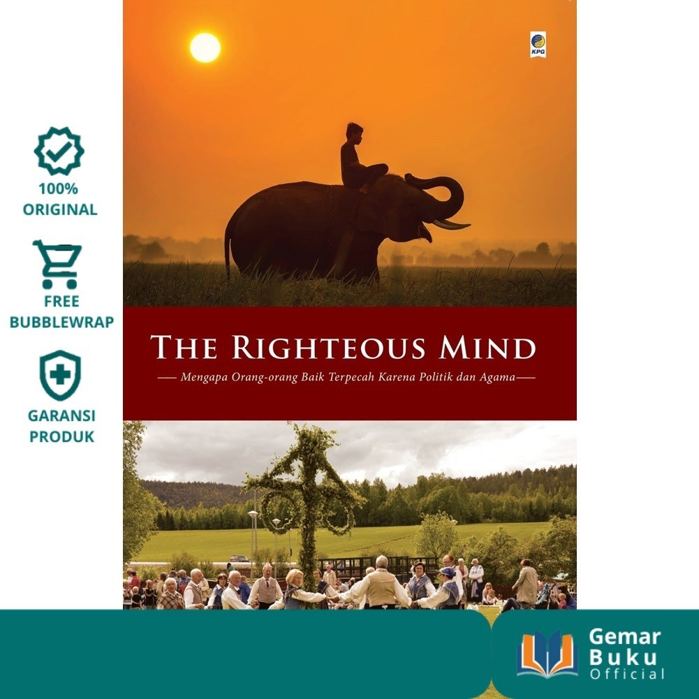 THE RIGHTEOUS MIND - GEMARBUKU