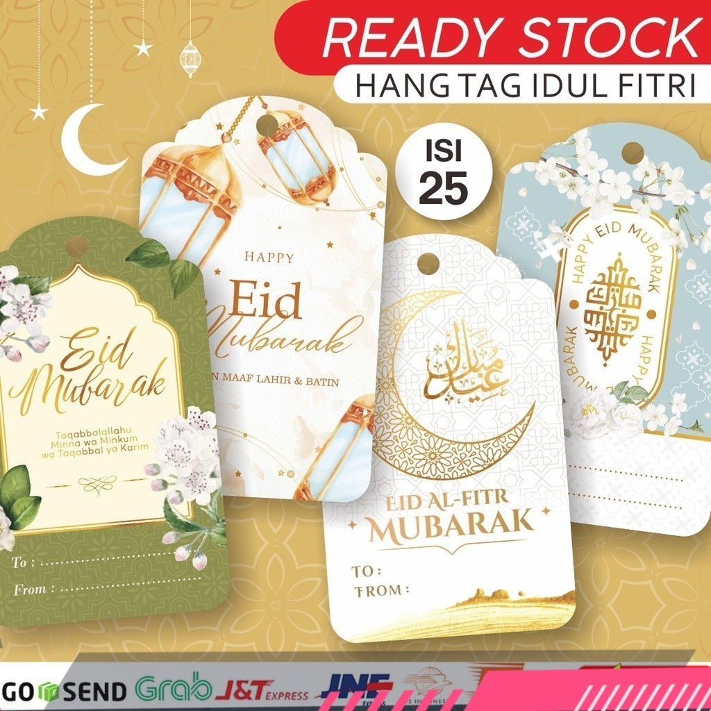 

HANGTAG LEBARAN RAMADHAN IDUL FITRI LABEL TAG PARCEL