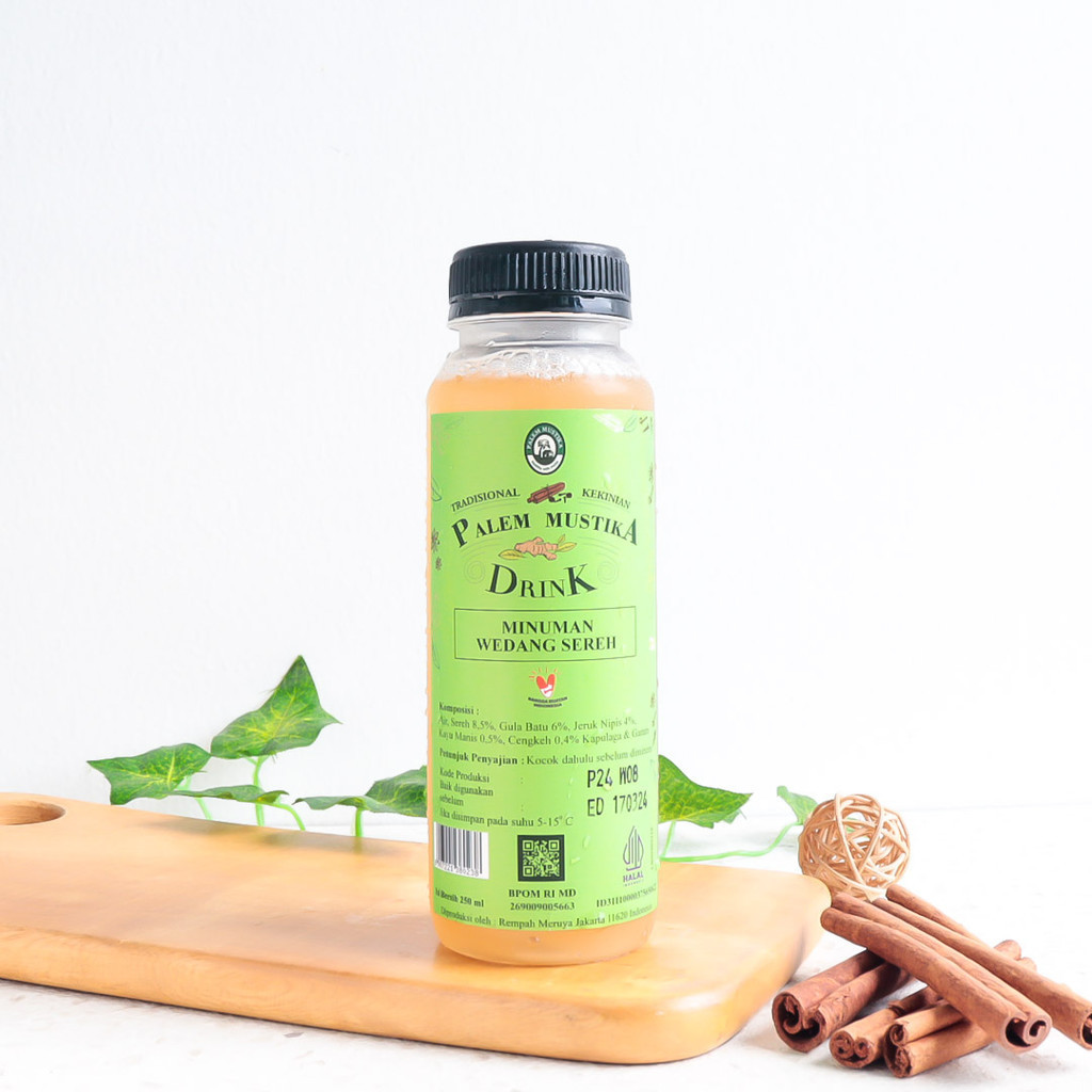 

Wedang Sereh Jamu Herbal Drink - Palem Mustika