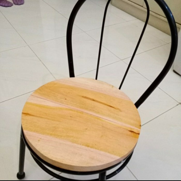 Papan Kayu Bulat dm 20 cm - Round wood 20 cm / Alas Kursi / Talenan