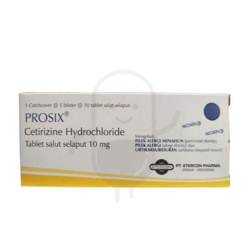 Prosix Tablet Obat Anti Gatal Alergi Rhinitis Ruam Kulit