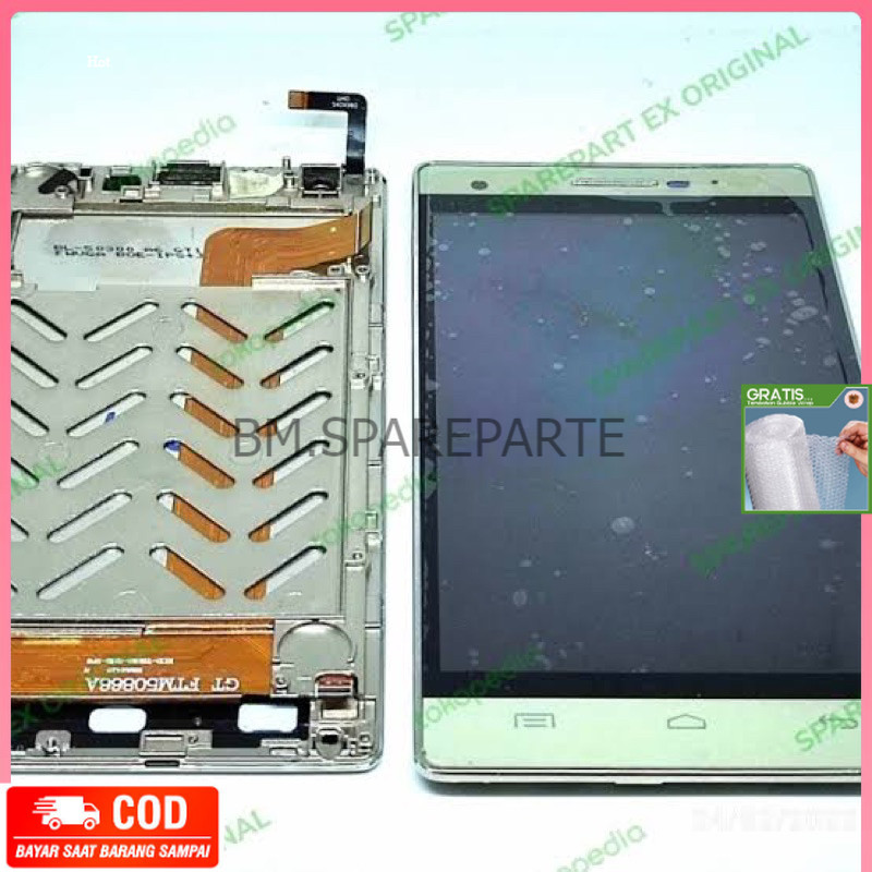 LCD TC LAYAR TOUCHSCREEN TS ALDO AS8 GARANSI