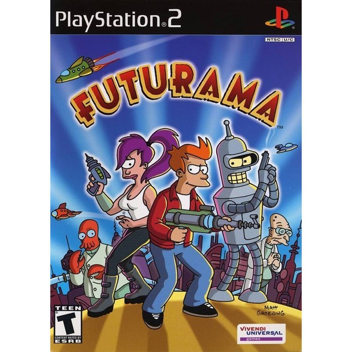 Kaset Playstation 2 - Futurama
