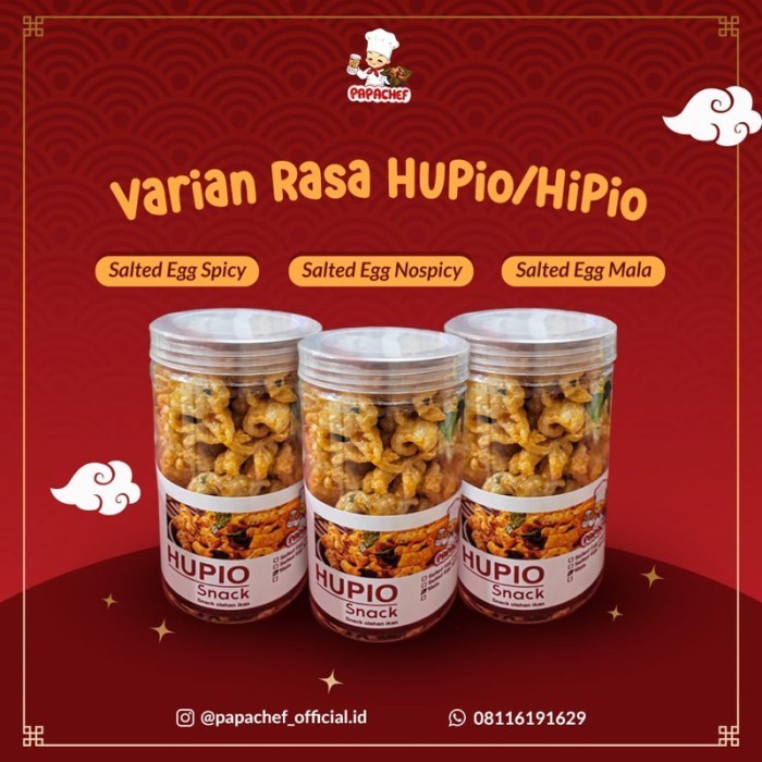 

New TERMURAH Snack Hupio - papachef READY STOCK