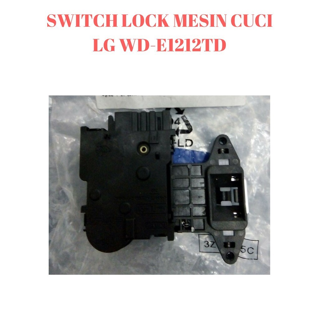 DOOR LOCK - SWITCH LOCK - DOOR LOCK MESIN CUCI FRONT LOADING LG F1007NPPW F1409HPPV F1409NPPW FP1482